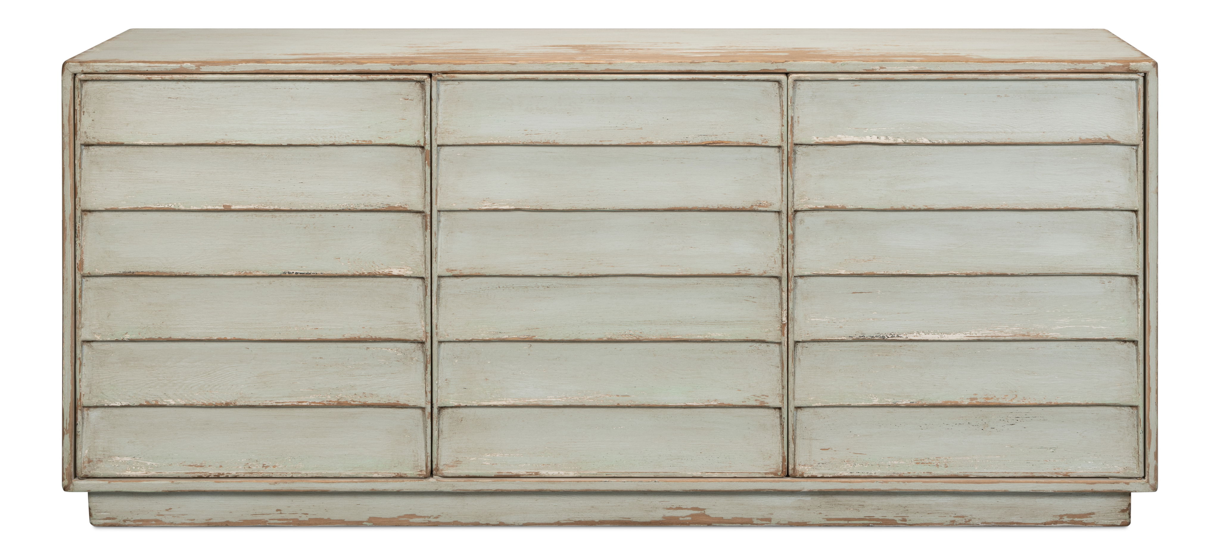 Louvered Sideboard, Sage large image 