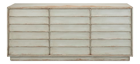 Louvered Sideboard, Sage
