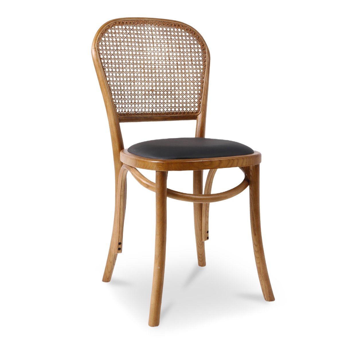Bedford Dining Chair Light Brown - Set Of Two, by Moe's Home, 16" width x 34" height x 16" depth View 2