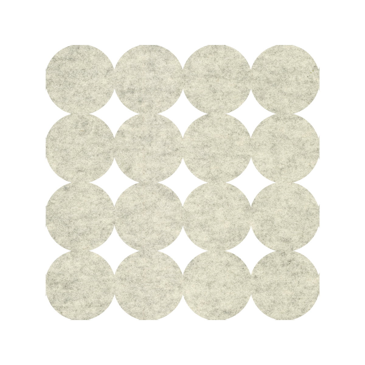 Modern Circles Ivory Peel & Stick Tiles, by York Wall, 1'1.2" length x 1'1" width x 0.02" depth