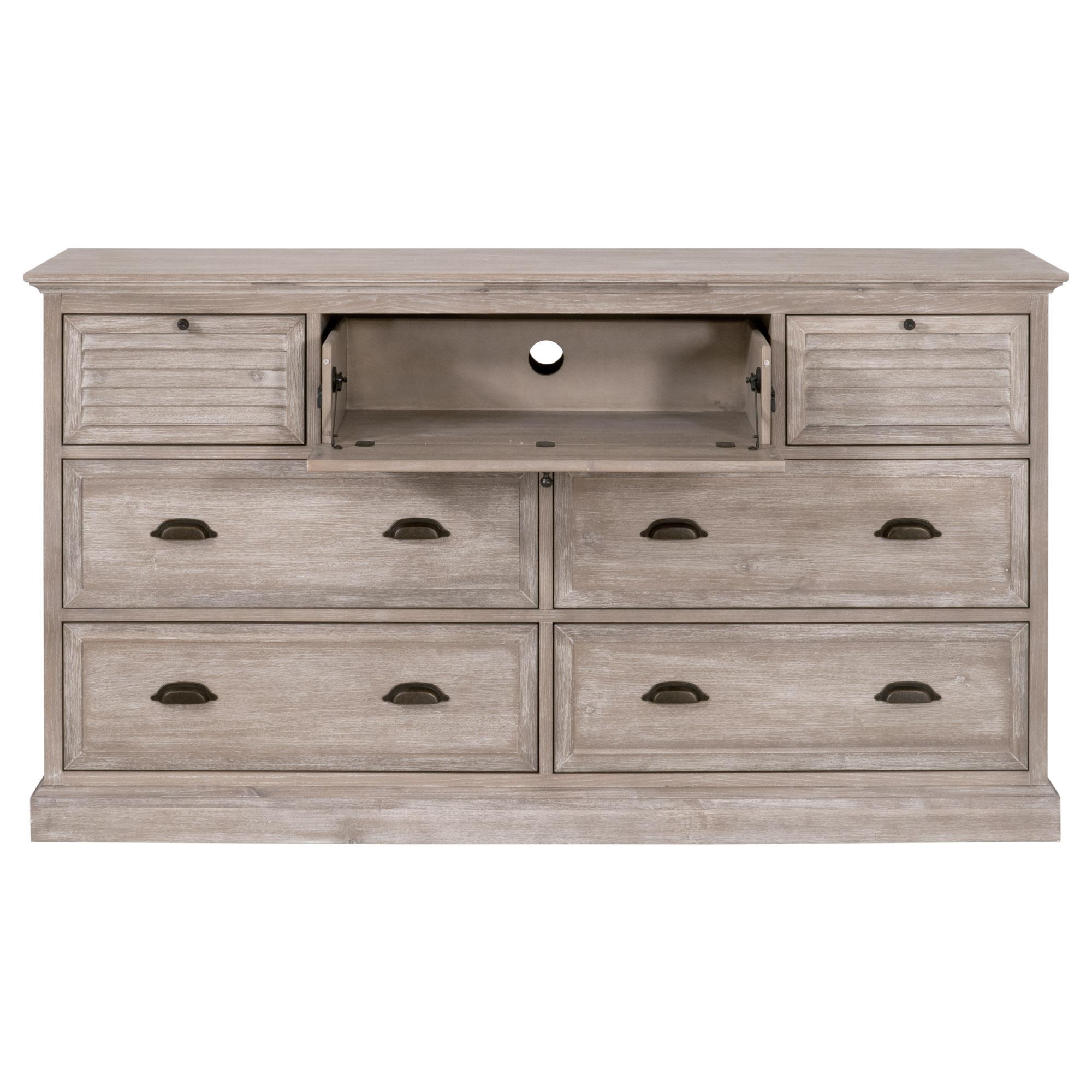 Eden 7-Drawer Media Dresser large image 