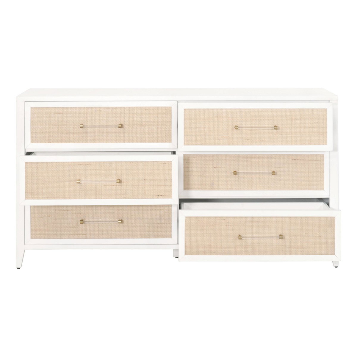 Holland 6-Drawer Double Dresser, by Essentials for Living, 67.5" width x 36.75" height x 20" depth View 2