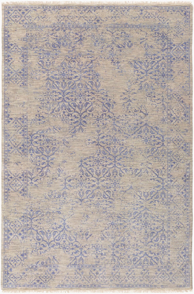 Transcendent Handmade Rug, by Surya, 1'6" length x 1'6" width