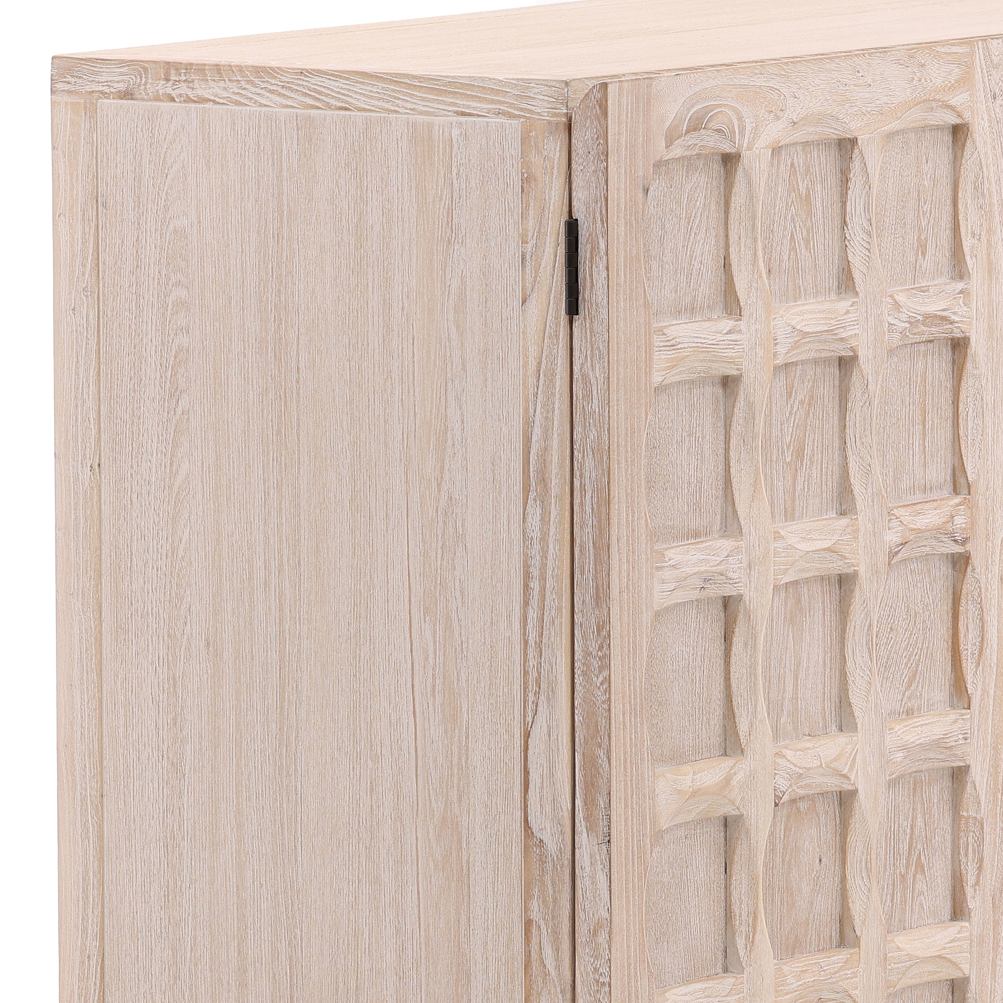 Harrison Sideboard Whitewash large image 