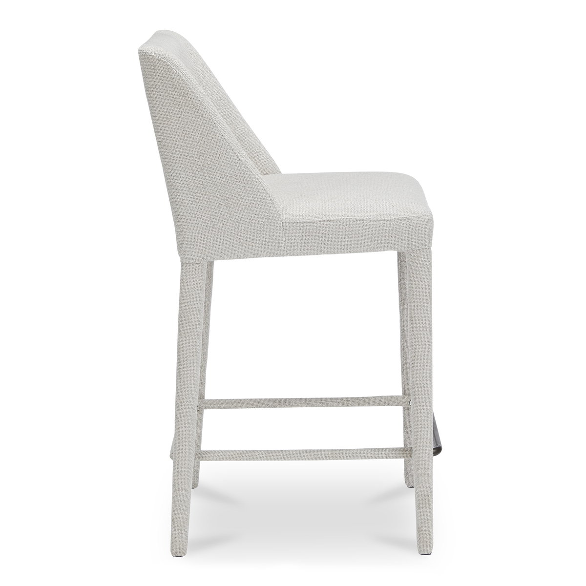 Joyce Counter Stool Beige, Counter & Bar Stool by Moe's Home, 18.1" width x 36.8" height x 21.3" depth View 3
