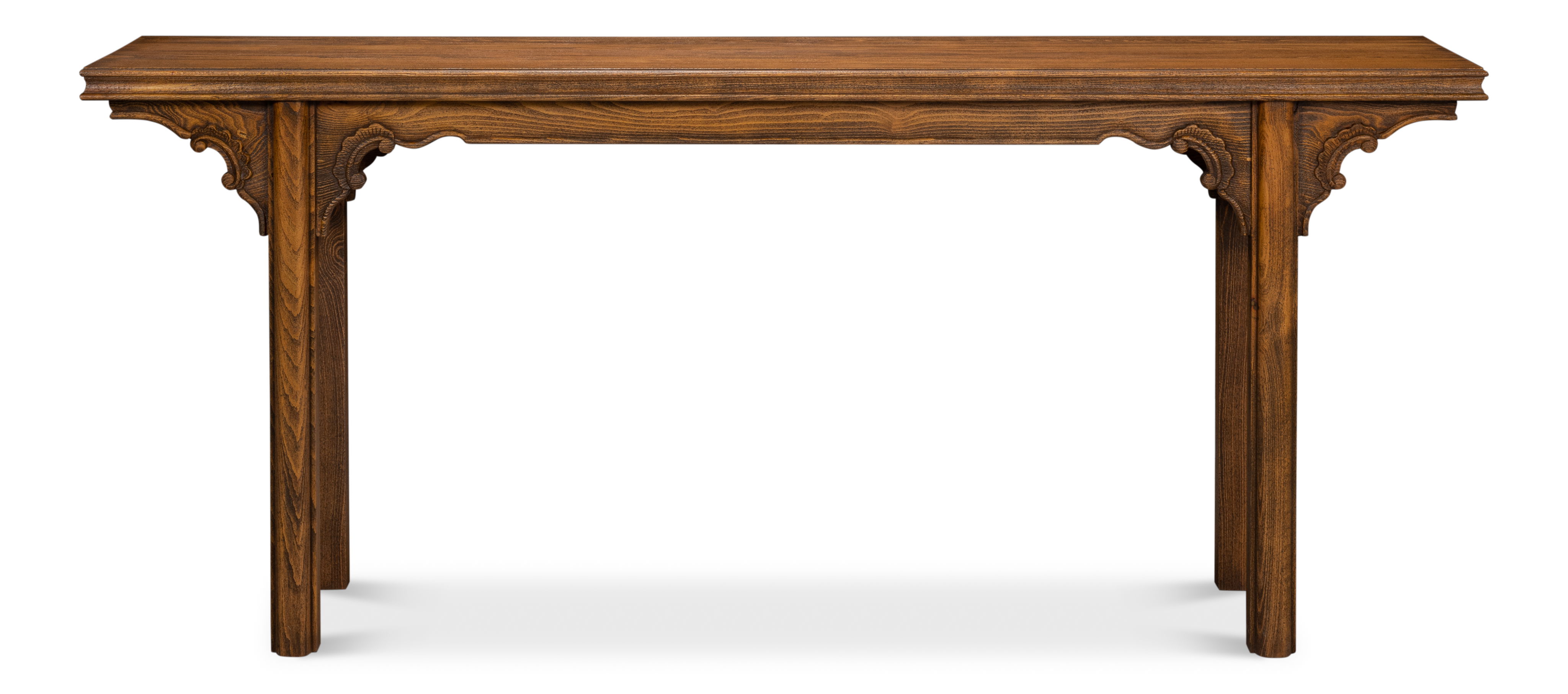 Equestrian Console Table, by Sarreid, 76" length x 15" width x 32" height View 2