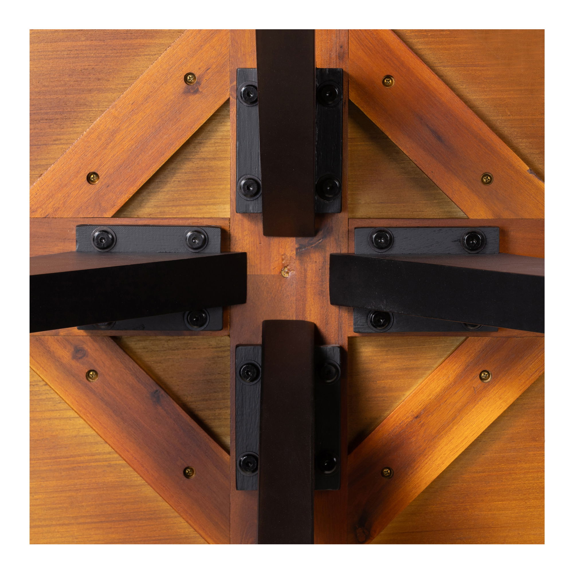 Parq Round Dining Table Amber, by Moe's Home, 48" width x 30" height x 48" depth View 5