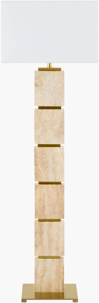 Ponta Accent Floor Lamp, by Surya, 18" width x 57" height