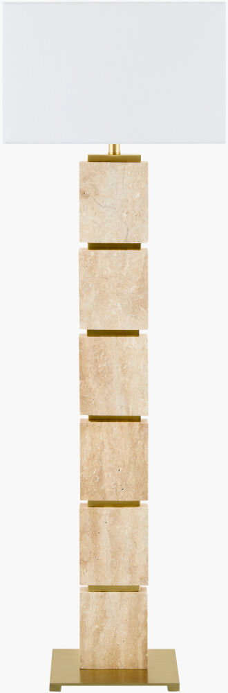 Ponta Accent Floor Lamp, by Surya, 18" width x 57" height