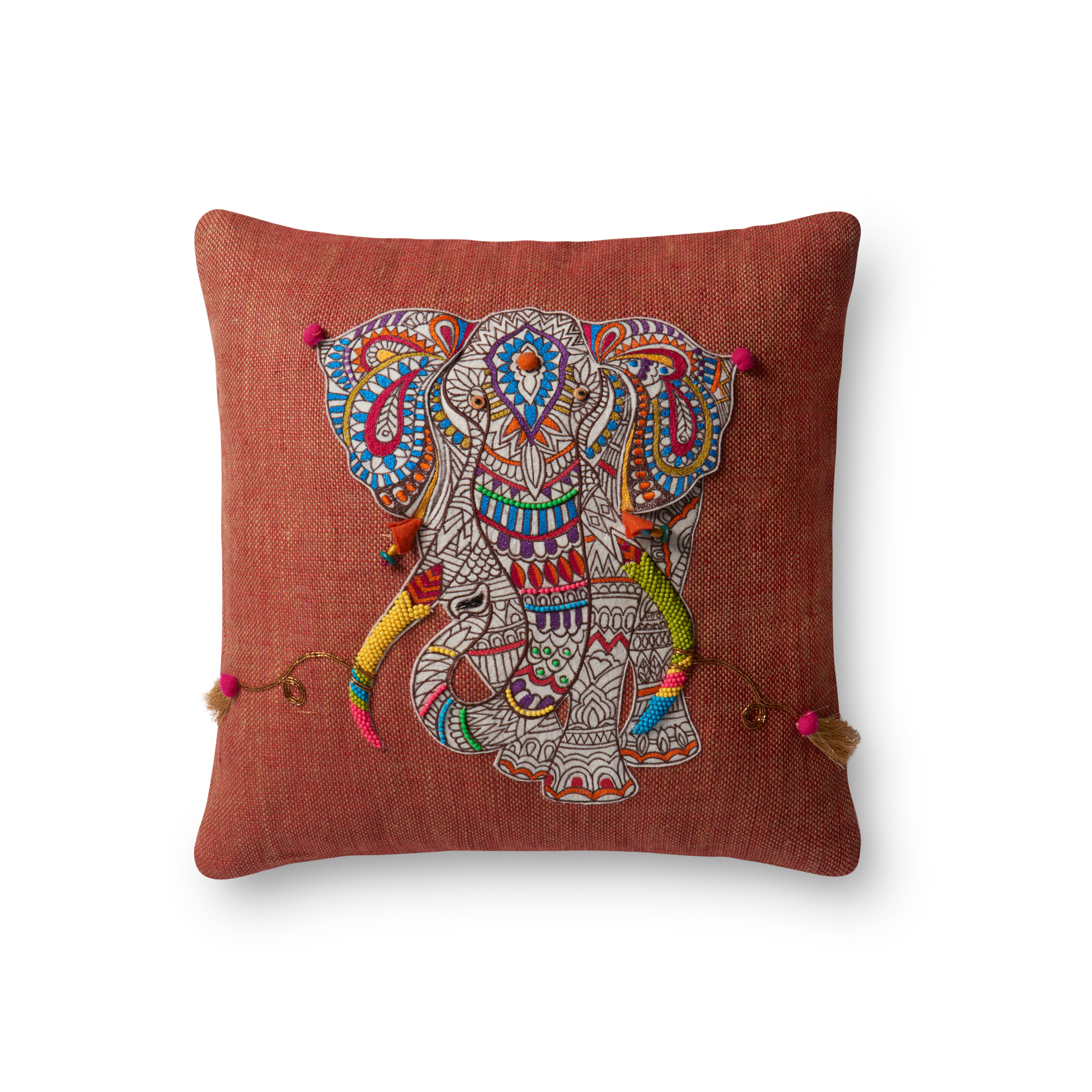 Loloi Pillows Pillow, Decorative Pillow, 18" length x 18" width