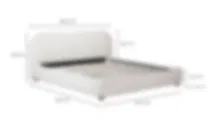 Online Designer Bedroom Colin King Bed Oatmeal