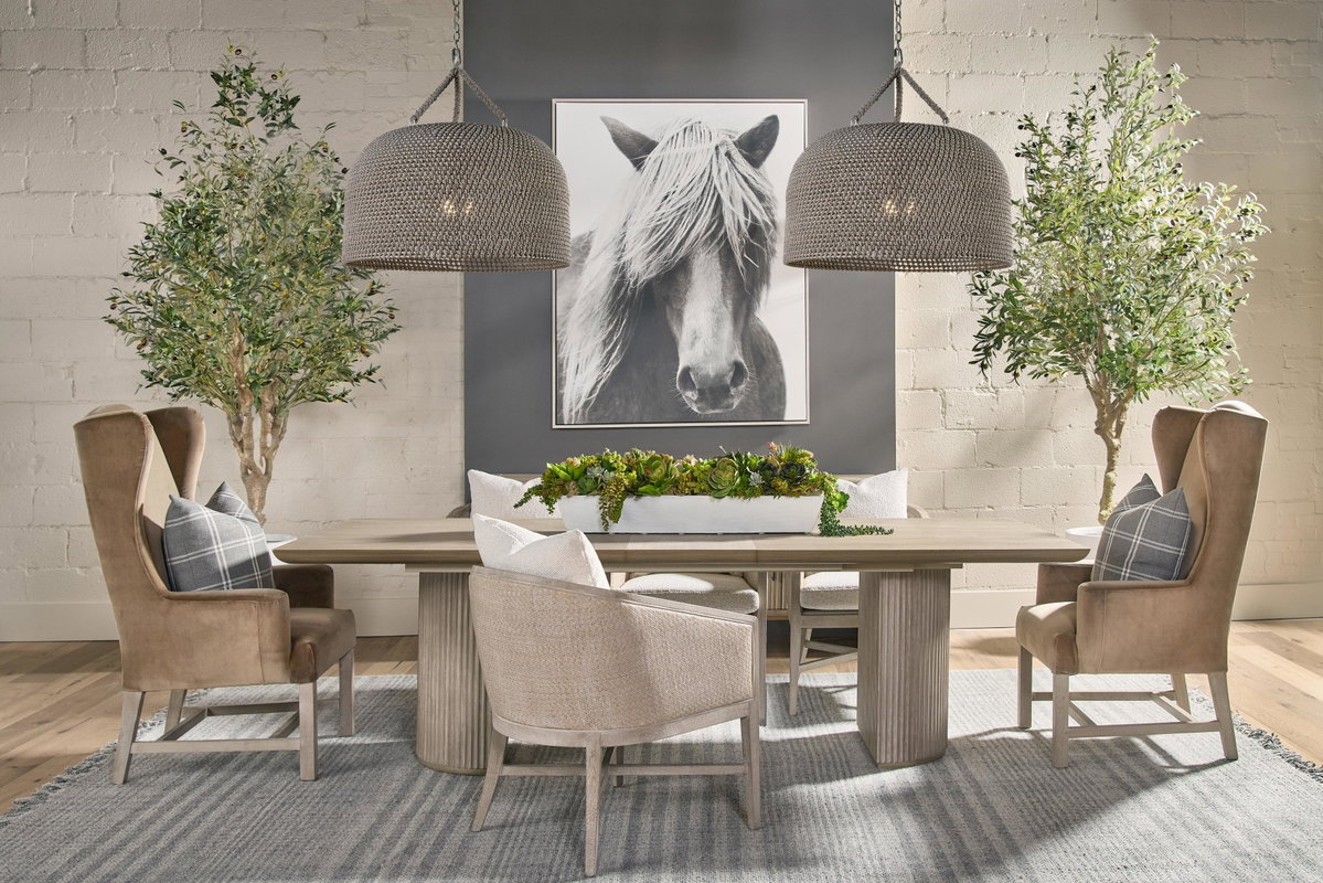 Halloway Extension Dining Table, by Essentials for Living, 84" width x 30.25" height x 42" depth View 18