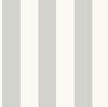 Awning Stripe Grey & White Wallpaper thumbnail 0