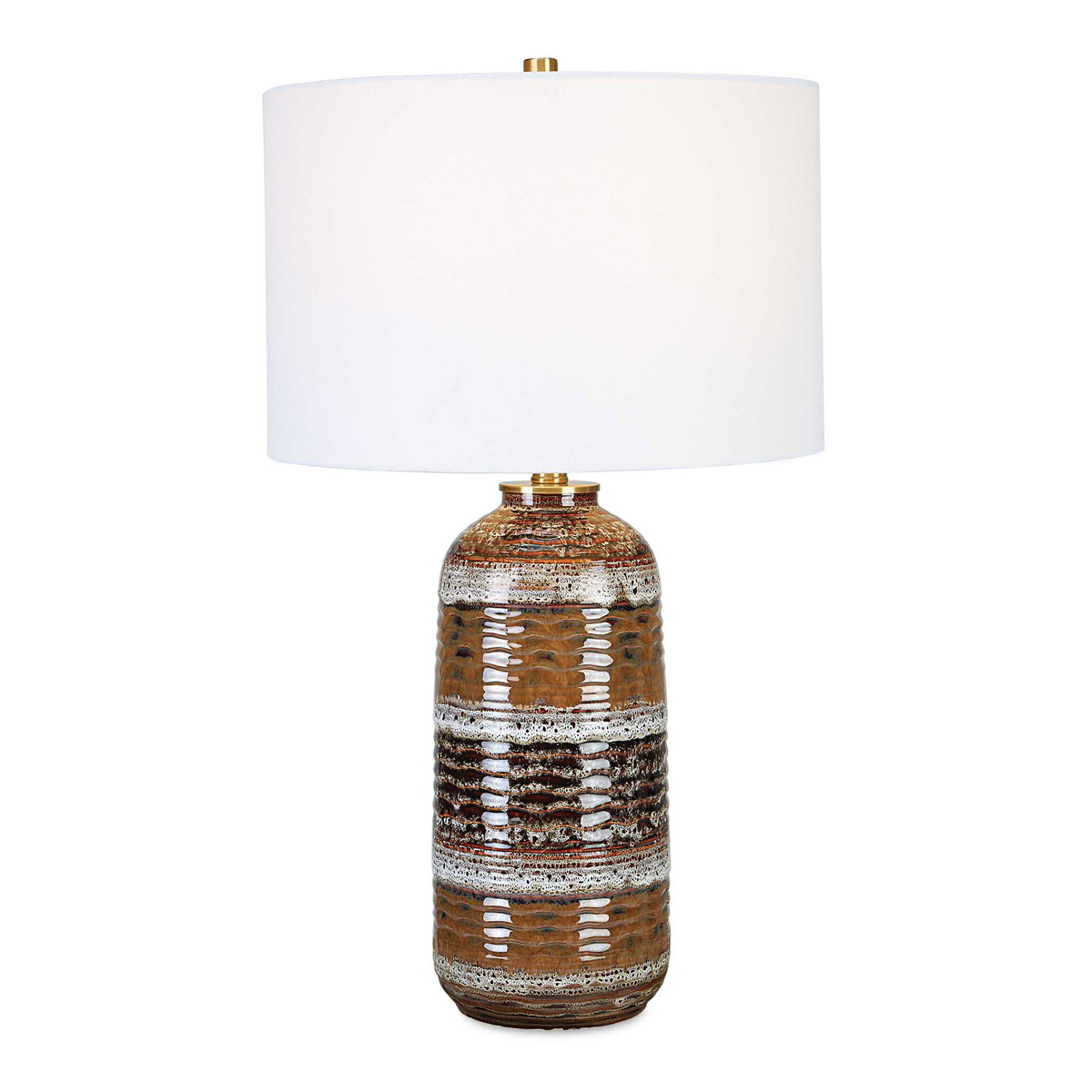 Roan Artesian Table Lamp, by Uttermost, 15.5" width x 26.5" height x 15.5" depth View 1