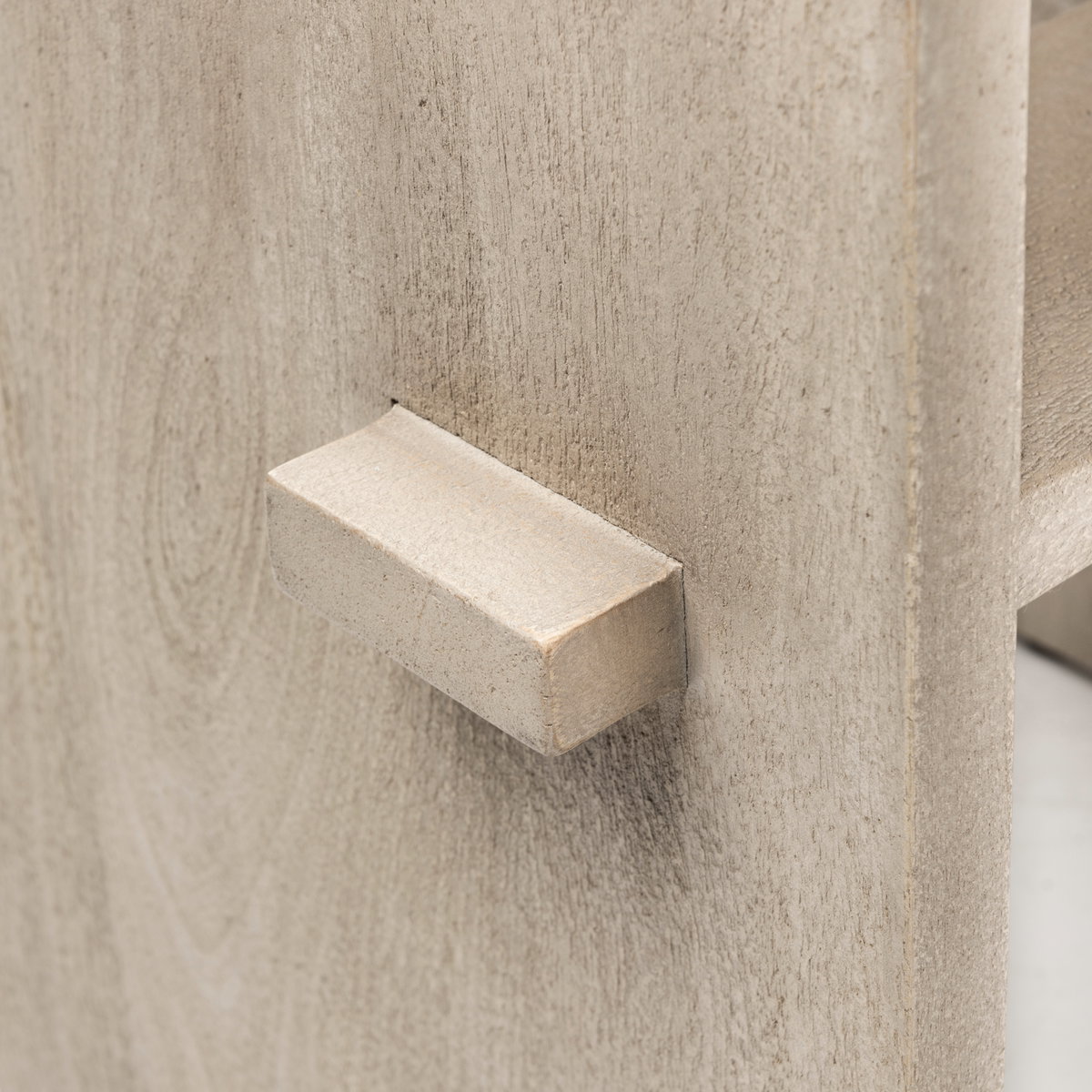 Aida 26' Seat Height Light Gray Wood Counter Stool, Counter & Bar Stool by Mercana, 18.5" length x 14" width x 26" height View 13