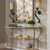 Deline Gold Console Table thumbnail 6