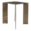 Reade Brass Outdoor Accent Table, Outdoor Table by Uttermost, 1'6" width x 1'10" height x 1'6" depth thumbnail 5