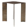 Reade Brass Outdoor Accent Table, Outdoor Table by Uttermost, 1'6" width x 1'10" height x 1'6" depth thumbnail 5