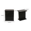 Tullia Accent Table Black, Side & End Table by Moe's Home, 15" width x 18" height x 12" depth thumbnail 10