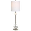 Exposition Nickel Buffet Lamp, Table Lamp by Uttermost, 10" width x 33.5" height x 10" depth thumbnail 1