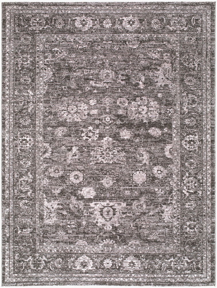 Cyrus Machine Woven Rug, by Surya, 1'3.75" length x 1'3.75" width
