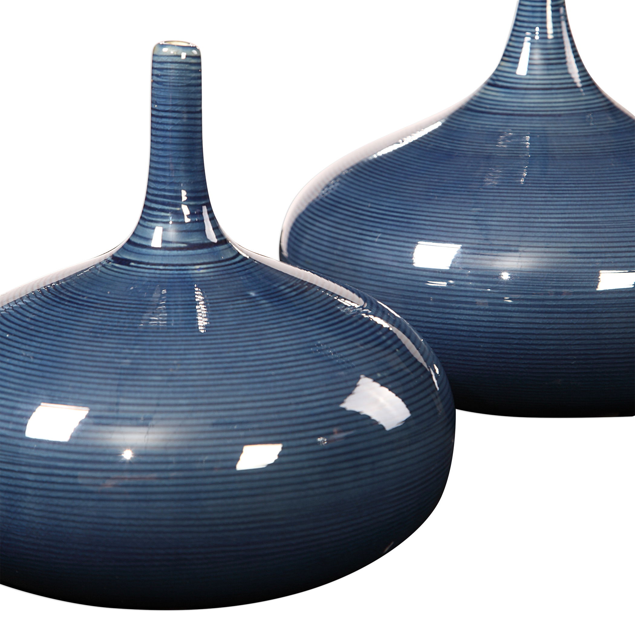 Zayan Blue Vases, S/2 large image 