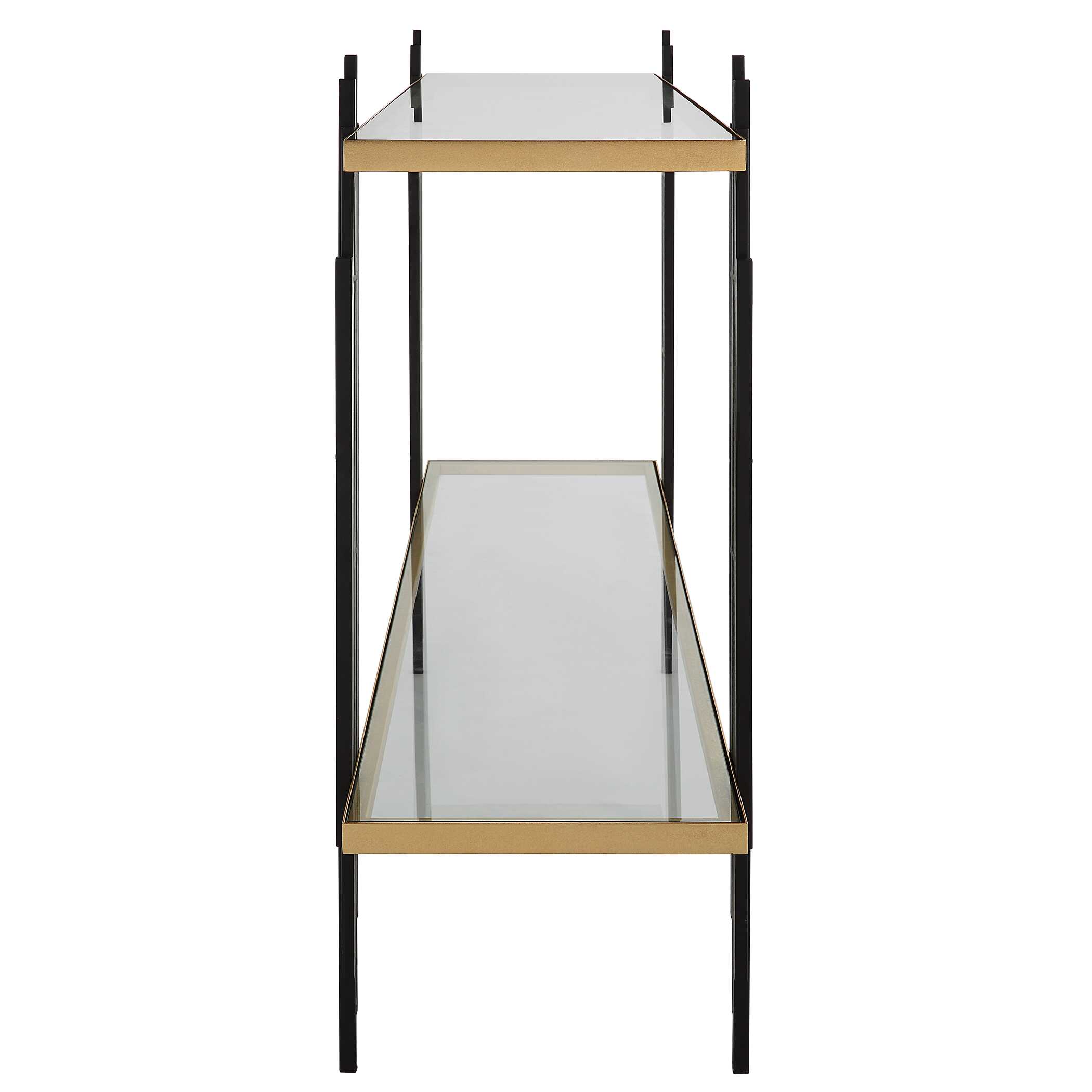 Empire Cityscape Console Table, Furniture by Uttermost, 52" width x 33.87" height x 13" depth View 6