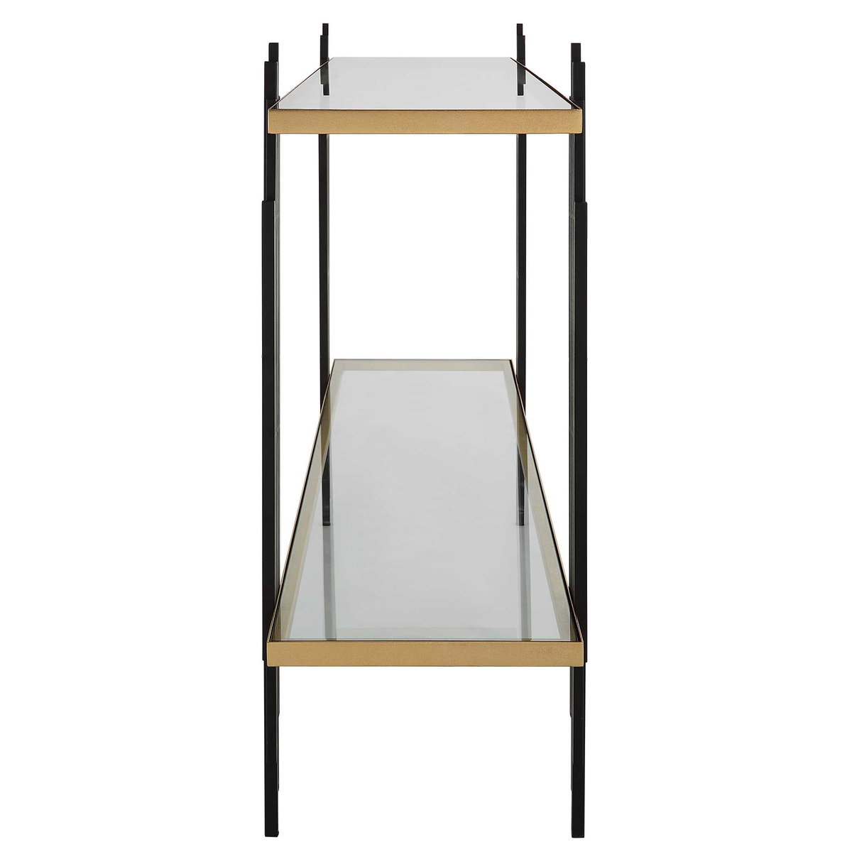 Empire Cityscape Console Table, Furniture by Uttermost, 52" width x 33.87" height x 13" depth View 6