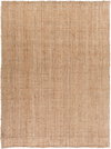 Jute Woven Handmade Rug, by Surya, 10'6" length x 8' width thumbnail