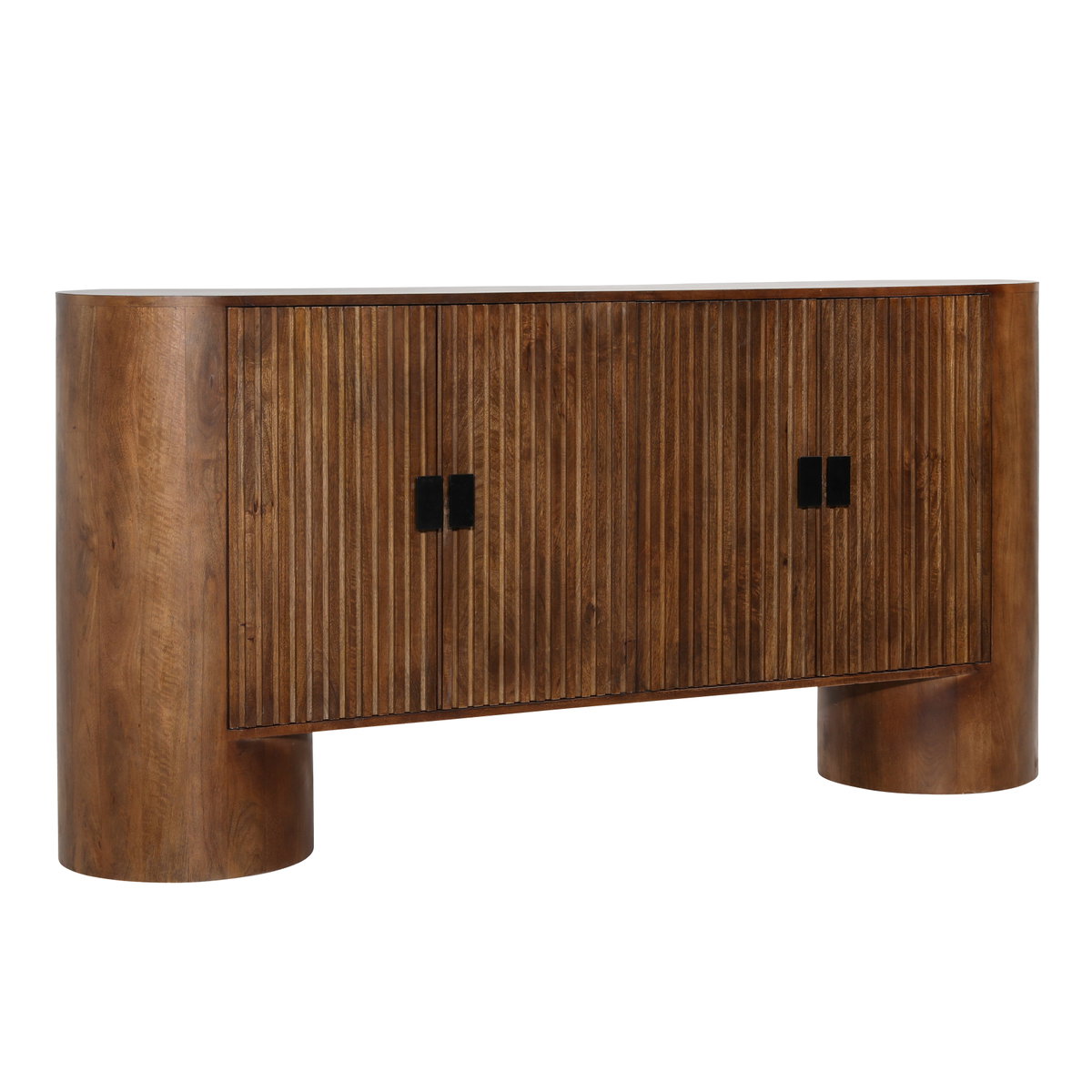 Stephenson Sideboard Brown, Sideboards & Buffet by Dovetail, 67" width x 33" height x 15" depth View 1