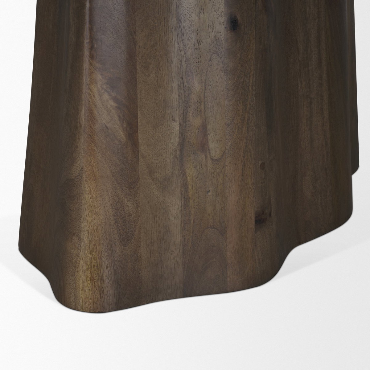 Jovani 94'L x 47'W Oval Pedestal Dining Table | Modern | Dark Brown Wood | Seats 8, by Mercana, 94" length x 47" width x 30" height View 10