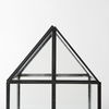 Sikes (Medium) 8L x 8W x 13H Hut Terrarium with Glass Base, Boxe by Mercana, 7.87" length x 7.87" width x 12.99" height thumbnail 9