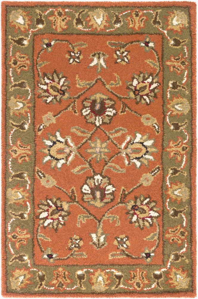 Crowne Handmade Rug, by Surya, 3' length x 2' width