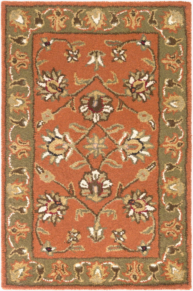 Crowne Handmade Rug, by Surya, 3' length x 2' width