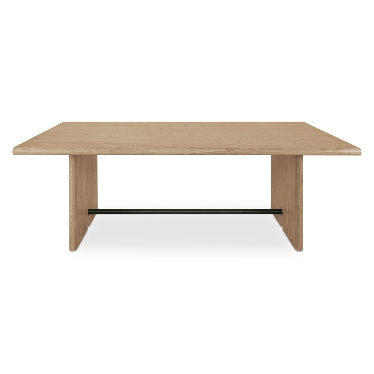 Madison Dining Table Natural, by Moe's Home, 82" width x 30" height x 42" depth View 1