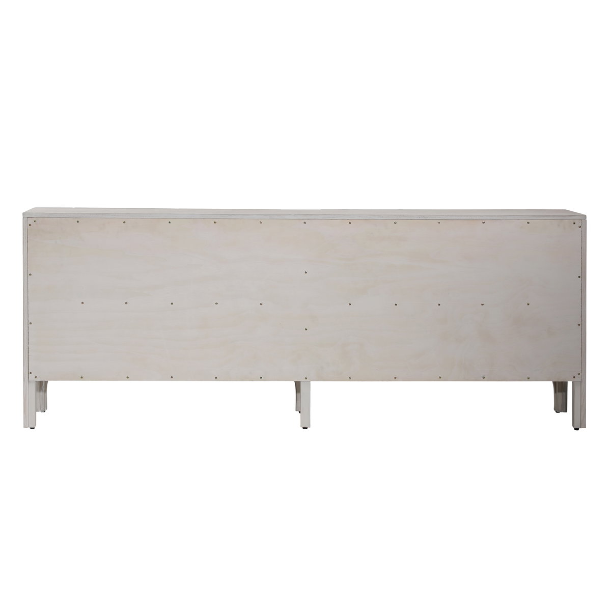 Maiya Side Board Light Grey, Sideboards & Buffet by Dovetail, 88.15" width x 34.25" height x 17.7" depth View 4