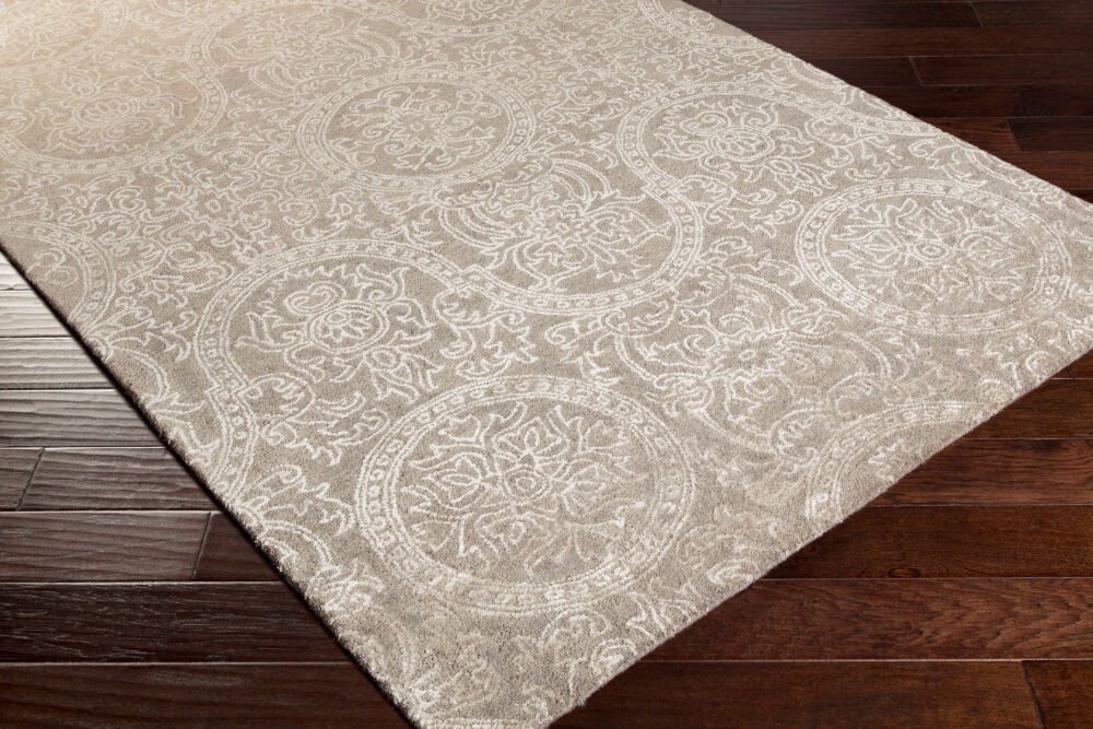 Henna Handmade Rug, by Surya, 3' length x 2' width