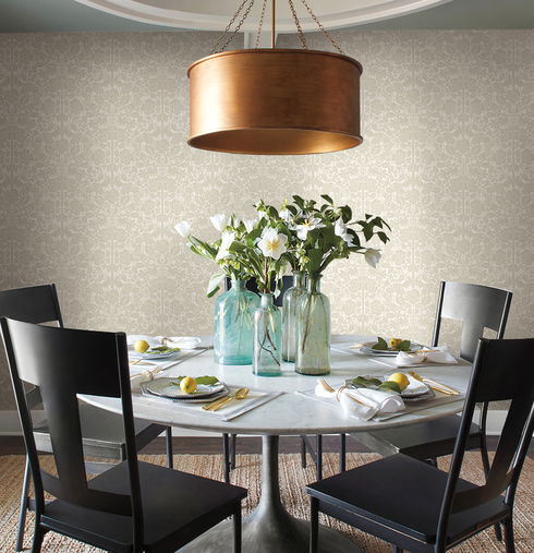 Fairy Tales Beige Wallpaper