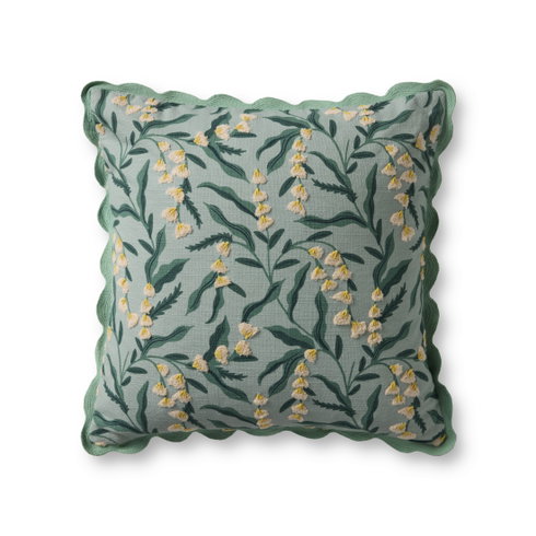 Rifle Paper Co. x Loloi Lily of the Valley Pillow