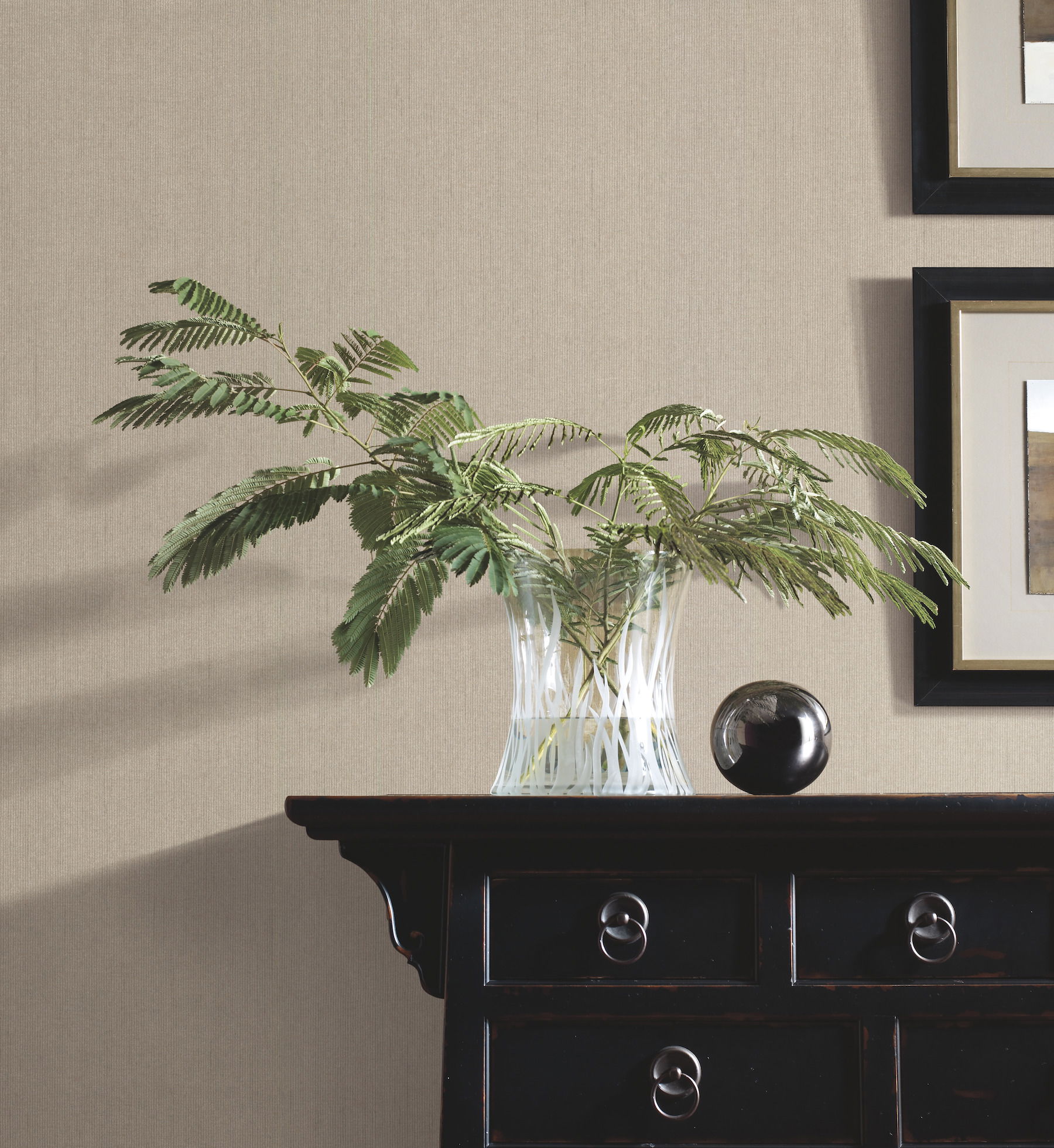 Diplomacy Weave Cream Wallpaper large image 