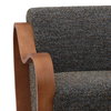 Amabel Occasional Chair Blue, Accent Chair by Dovetail, 30" width x 28.75" height x 36.5" depth thumbnail 7