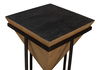 Hardy Inverted Obelisk Table, Side & End Table by Sarreid, 18" length x 18" width x 25" height thumbnail 10