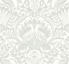 Egret Damask Green Wallpaper thumbnail 0