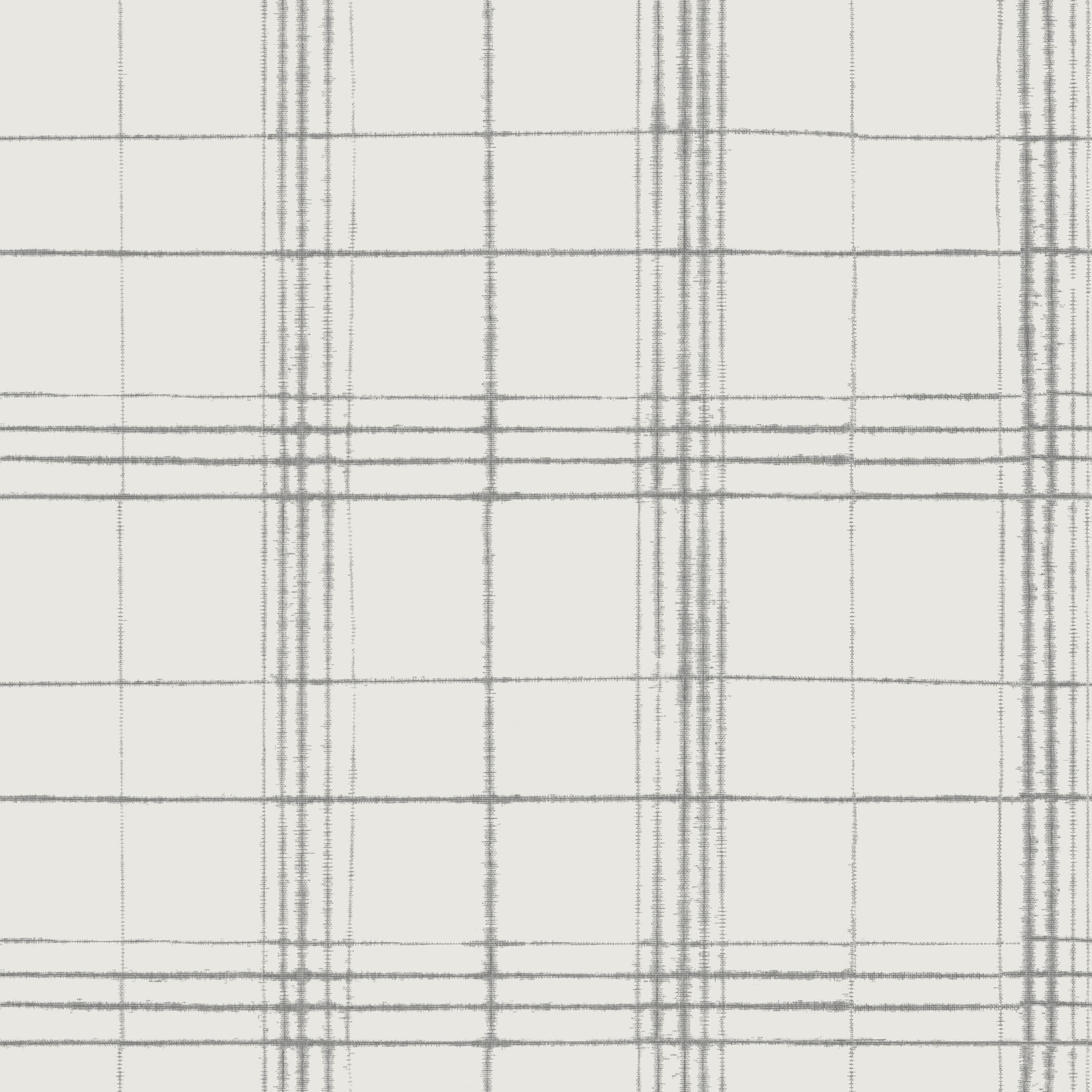 Farmhouse Plaid Beige & Grey Wallpaper large image 