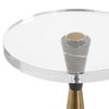 Holton Tapered Brass Accent Table thumbnail 2