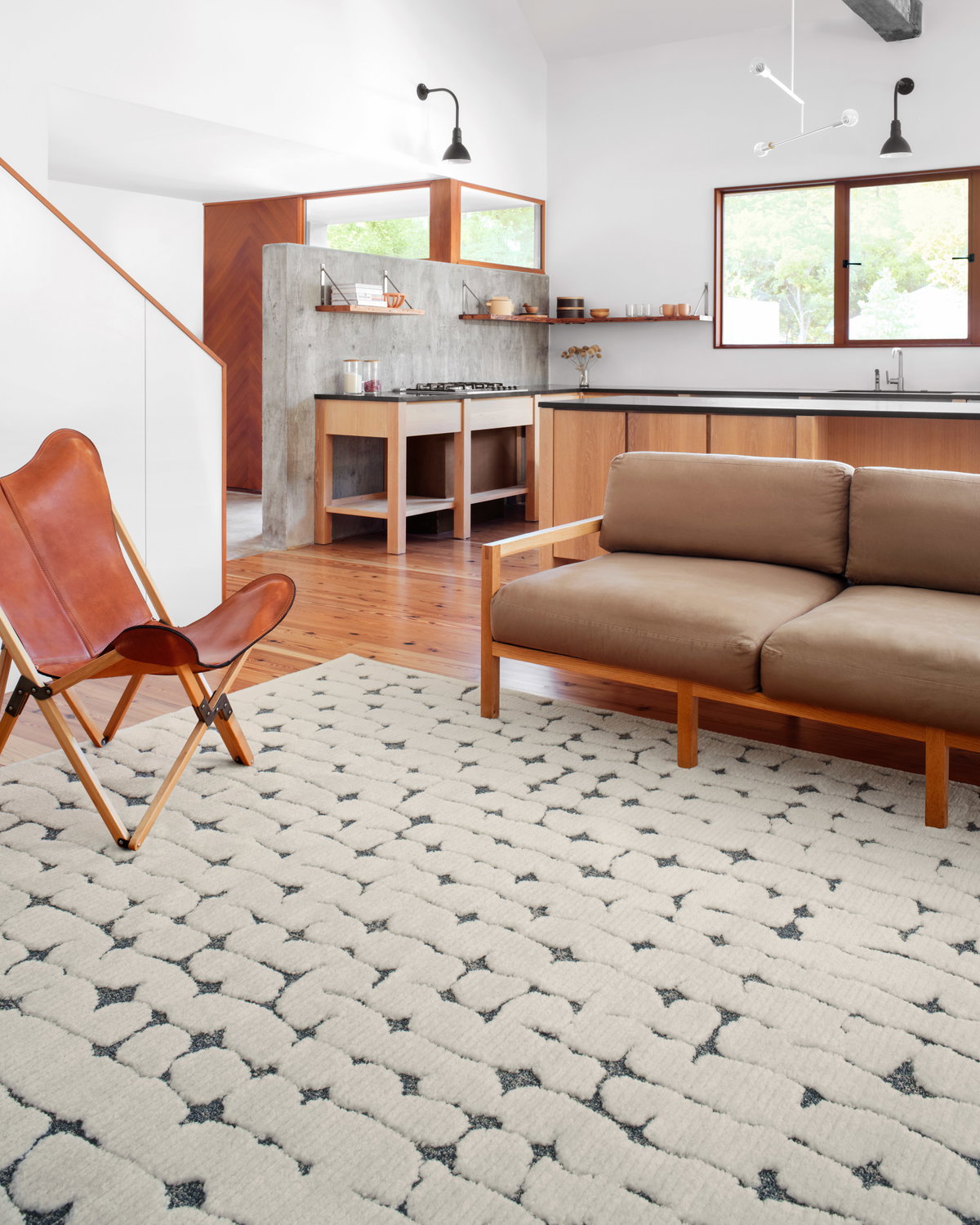 Loloi Hagen Rug, 1'6" length x 1'6" width View 2
