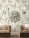 Earthbound Cream & Grey Wallpaper, by York Wall, 27' length x 2'3" width x 0.02" depth thumbnail 3