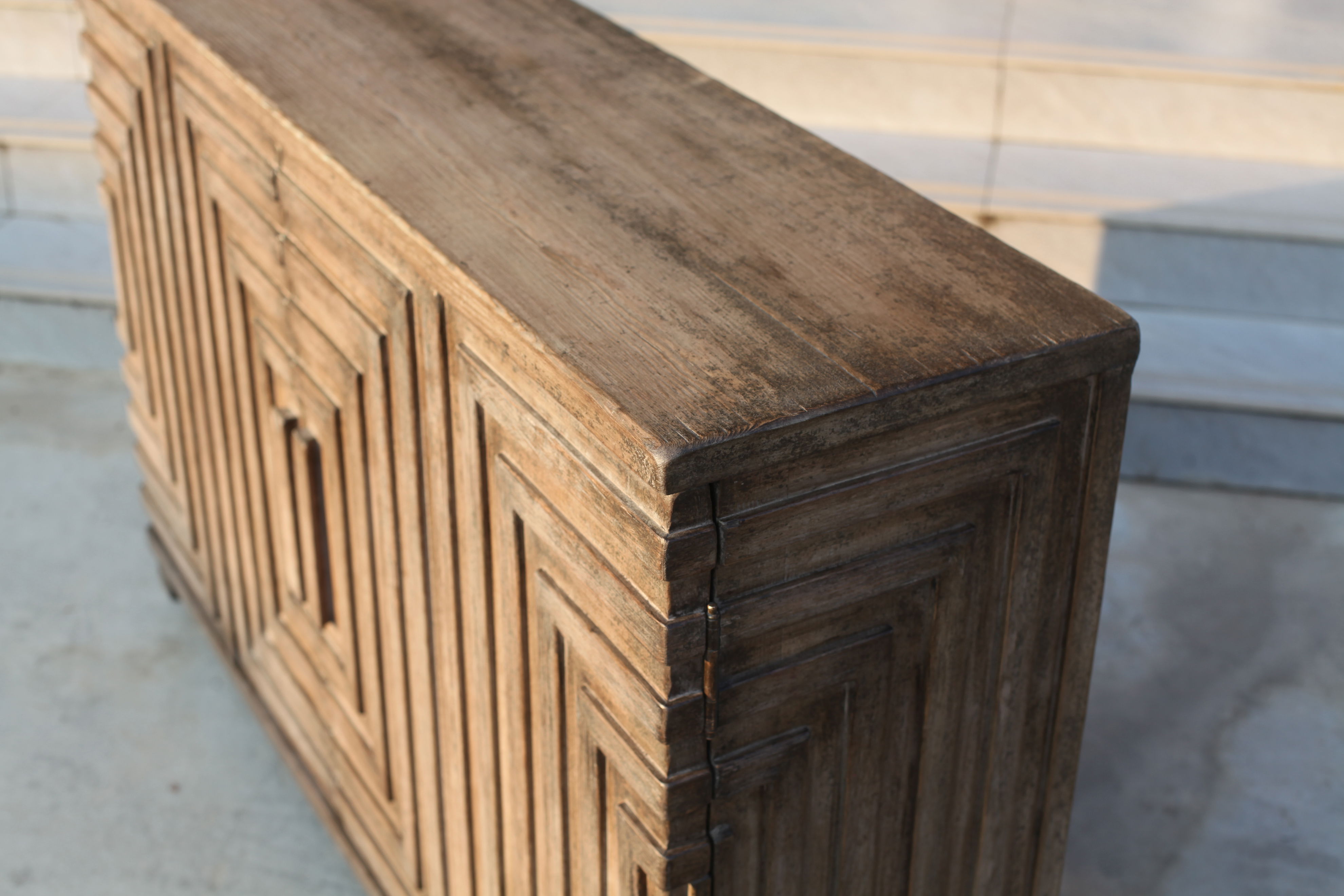 Saint Entrance Sideboard, Cabinets & Sideboard by Sarreid, 53" length x 15" width x 34" height View 7