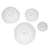 Lucky Coins White Metal Wall Bowls Set/4, Art by Uttermost, 11" width x 11" height x 2.5" depth thumbnail 7