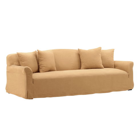 Astrud Sofa Slipcover Wheat
